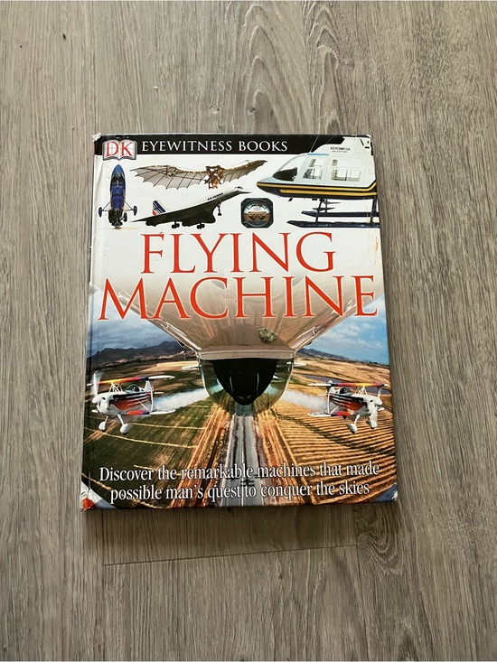 Other - 3/$15 DK Eyewitness Books "Flying Machine" - White & Red Hardcover